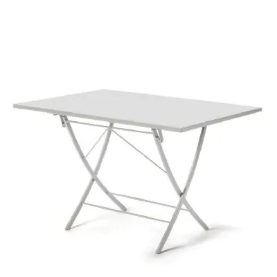 Arredo giardino Tavolo vegas 120x80 bianco Vermobil OFFERTA OUTLET - 19%
