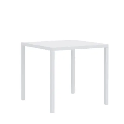 Arredo Giardino Tavolo quatris 80 x 80 bianco Vermobil OFFERTA OUTLET