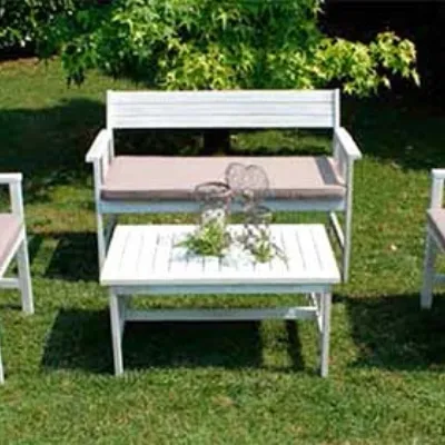 Bali bianco di Cosma outdoor living: divano da giardino a prezzi convenienti