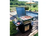 Barbecue Md work Barbecue inox design alta qualita luxury completo  A PREZZI OUTLET