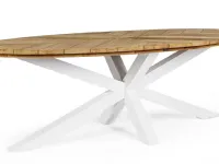 Arredo giardino Bizzotto Tavolo palmdale bianco 240�110 bizzotto con un ribasso esclusivo