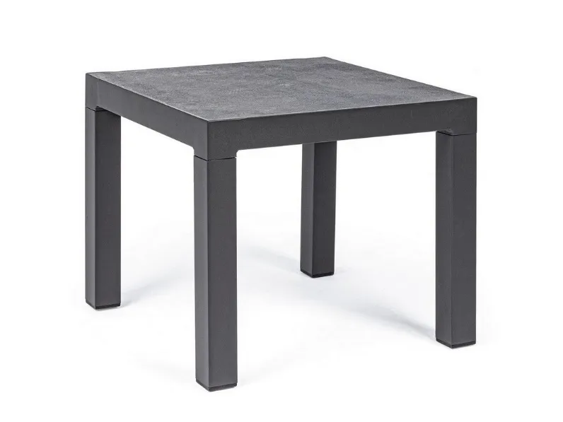 Arredo Giardino Bizzotto Set 2 poltrone kledi antracite con tavolino  a prezzo scontato