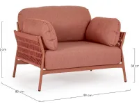 Bizzotto Set divano mod. pardis sierra Arredo Giardino A PREZZI SCONTATISSIMI  