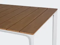 Tavolo gillis 200x90 bianco Bizzotto a prezzo scontato Arredo Giardino