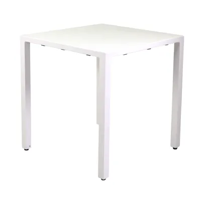 Arredo Giardino Alma alluminio 80x80 bianco - vacchetti Collezione esclusiva a prezzo scontato