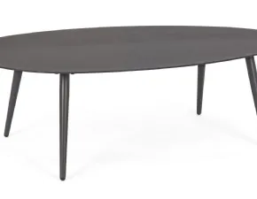 Collezione esclusiva Tavolino basso ridley antracite 120 x 75 cm: Arredo Giardino in offerta