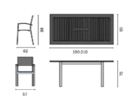 Composizione ravello & amalfi Greenwood: Arredo Giardino in Offerta Outlet