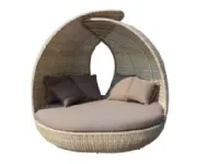 Conchiglione palma Artigianale: divano da giardino a prezzo Outlet