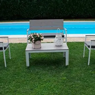 Cosma outdoor living: divano SIMI da giardino con SCONTO del 20%