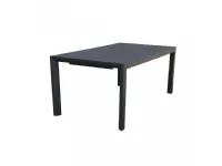 Arredo giardino Tavolo houston allungabile 135/180 con 4 sedie avana antracite cosma Cosma outdoor living a prezzo scontato
