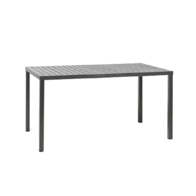 Tavolo scontato per l'esterno Cube 140 x 80 antracite Nardi