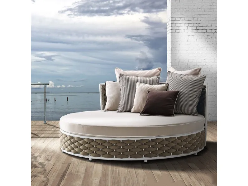 Daybed lounger manhattan esterno Outlet etnico a prezzo scontato Arredo Giardino