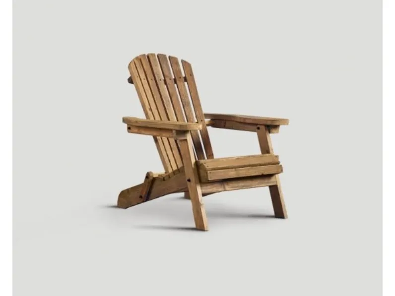 Db004904 poltrona in legno Dialma brown: sedia da giardino a prezzo Outlet