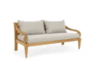 Divano 2-3p karuba teak  Outlet etnico: Arredo Giardino con forte sconto