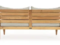 Divano 2-3p karuba teak  Outlet etnico: Arredo Giardino con forte sconto