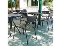 Emu Cambi 80 cm con 2 poltroncine bridge: tavolo da giardino a prezzi convenienti