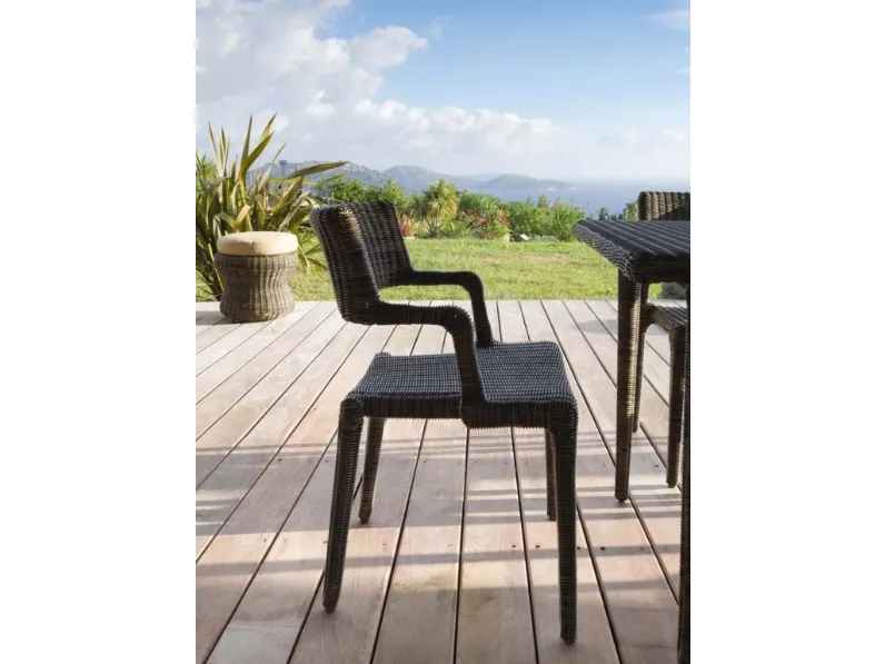 Intrecciata  a mano italy luxury Md work: sedia da giardino in Offerta Outlet