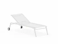 Arredo giardino Vermobil Lettino alice bianco a prezzo ribassato