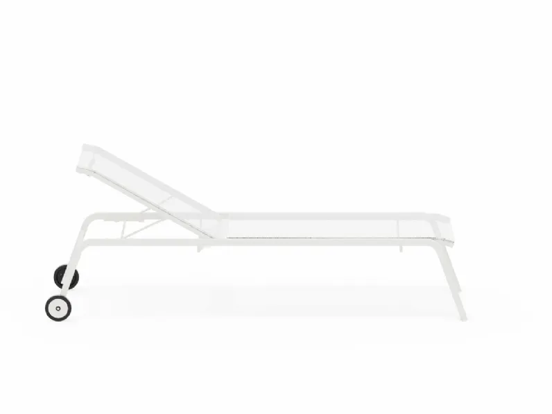 Arredo giardino Vermobil Lettino alice bianco a prezzo ribassato