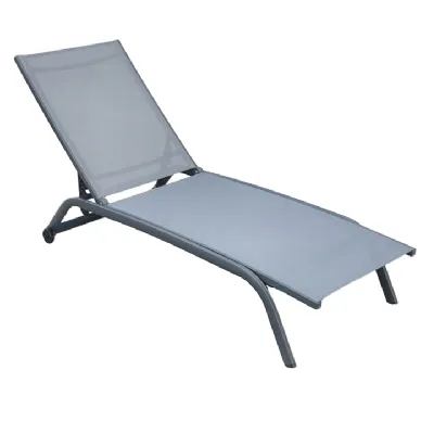 Lettino ilia antracite cosma Cosma outdoor living: arredo giardino in Offerta Outlet