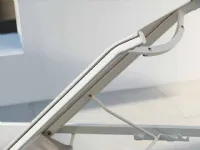 Arredo giardino Vermobil Lettino prendisole alice bianco con un ribasso esclusivo