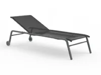 Arredo giardino Lettino prendisole alice grigio antico Vermobil a prezzo ribassato