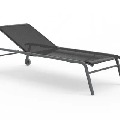 Arredo giardino Lettino prendisole alice grigio antico Vermobil a prezzo ribassato