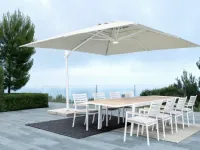 Mobile giardino modello  ombrellone eden 300 x 300 telo naturale di Bizzotto IN OFFERTA