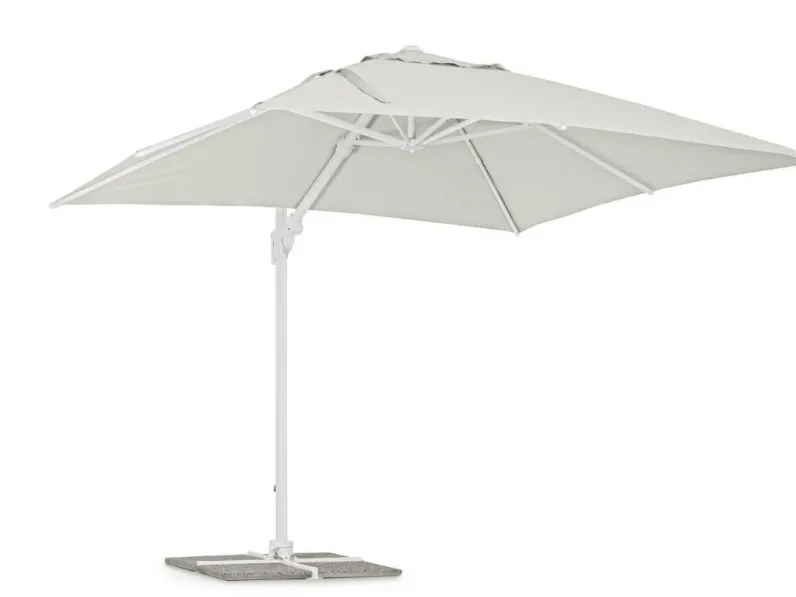 Mobile giardino modello  ombrellone eden 300 x 300 telo naturale di Bizzotto IN OFFERTA