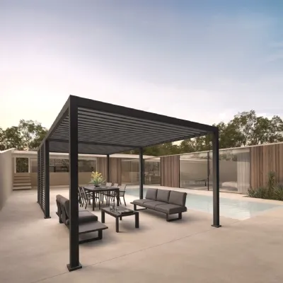 Arredo giardino Pergola ocean 3.67.2 bizzotto Outlet etnico a prezzo ribassato