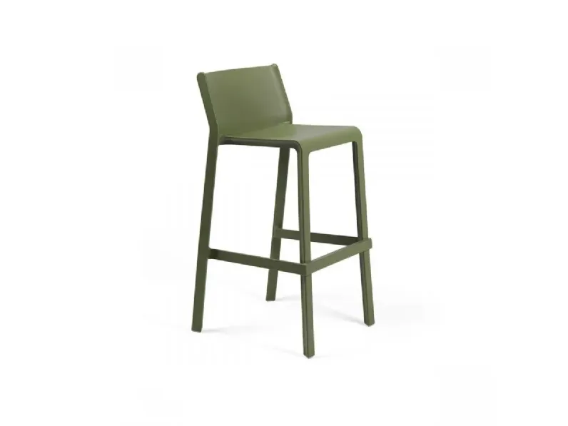 Nardi Sgabello trill stool verde agave : arredo giardino in offerta