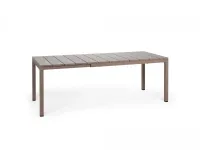 Arredo giardino Tavolo allungabile rio 140/210 tortora - nardi Nardi a prezzo ribassato