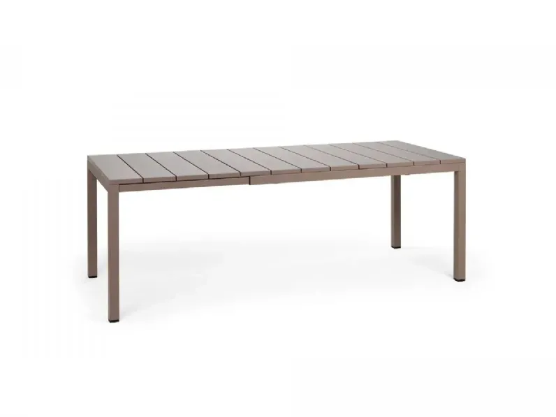 Arredo giardino Tavolo allungabile rio 140/210 tortora - nardi Nardi a prezzo ribassato