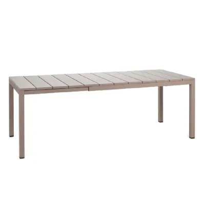 Arredo giardino Tavolo allungabile rio 140/210 tortora - nardi Nardi a prezzo ribassato