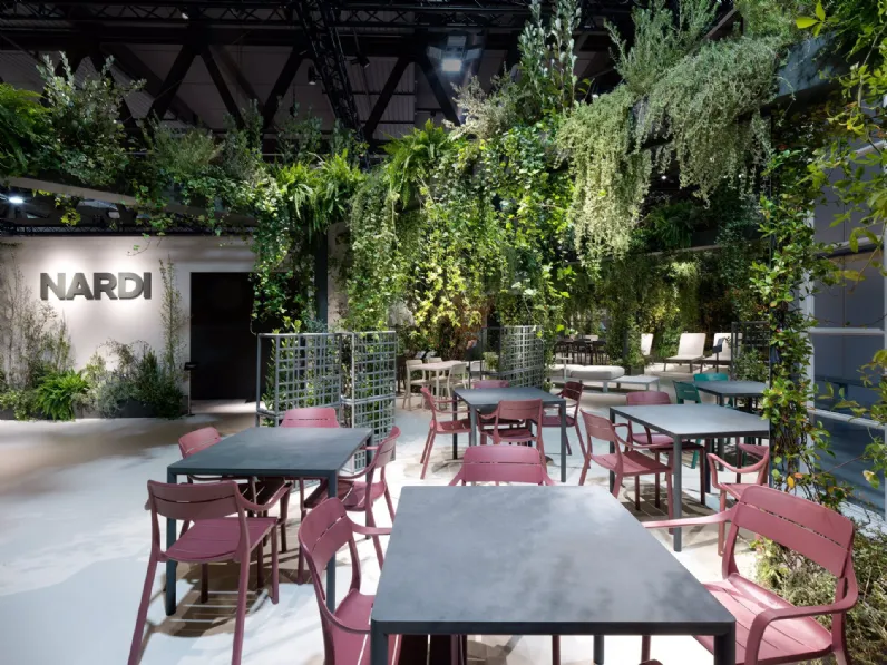 Arredo Giardino Nardi Tavolo piave con sedie cassia a prezzo Outlet 