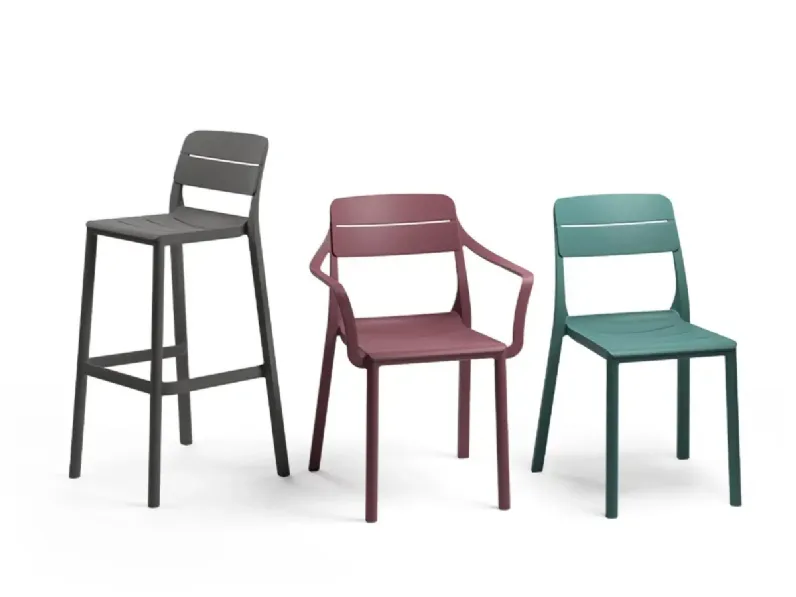 Arredo Giardino Nardi Tavolo piave con sedie cassia a prezzo Outlet 