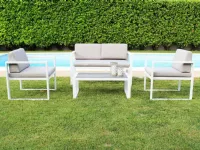 Salotto formentera alluminio Outlet etnico a prezzo ribassato Arredo Giardino