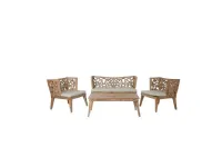 Arredo giardino Outlet etnico Salotto orientale teak A PREZZI OUTLET
