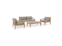 Arredo giardino Outlet etnico Set divano karuba fsc a prezzo scontato