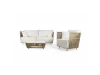 Arredo Giardino Set salotto gilda 4 pezzi Outlet etnico a prezzo scontato