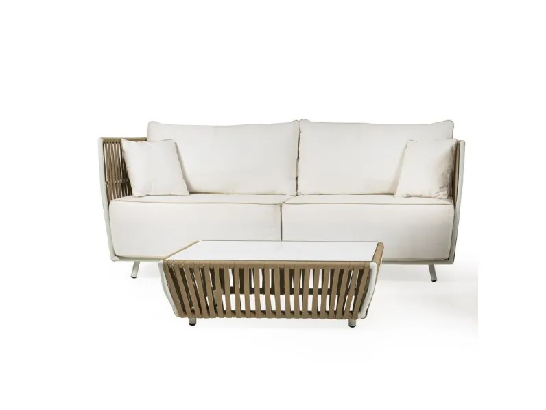 Arredo Giardino Set salotto gilda 4 pezzi Outlet etnico a prezzo scontato