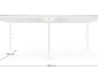 Pergotenda Bizzotto: arredo giardino in Offerta Outlet