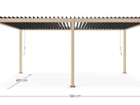 Pergotenda Bizzotto: arredo giardino in Offerta Outlet