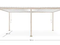 Pergotenda Bizzotto: arredo giardino in Offerta Outlet