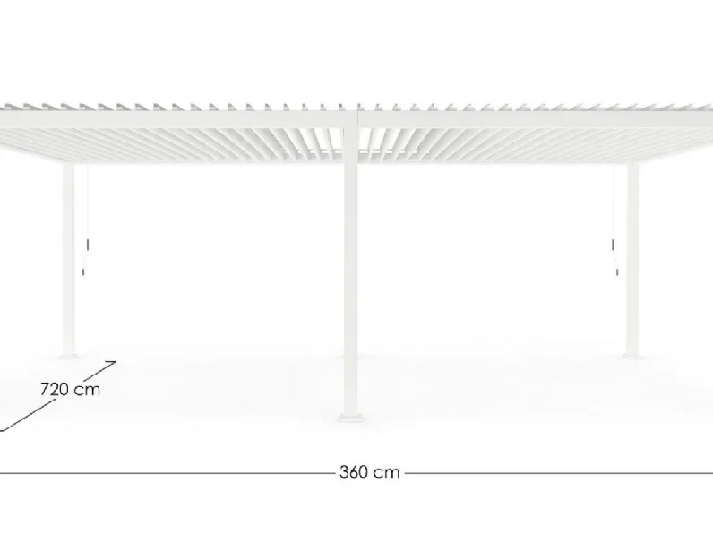 Pergotenda Bizzotto: Arredo Giardino con forte sconto