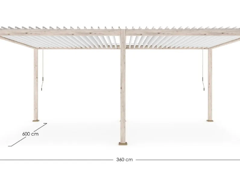 Pergotenda Bizzotto: Arredo Giardino con forte sconto