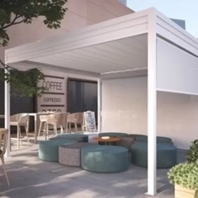 Pergotenda Gazebo onda a marchio Zr con forte sconto