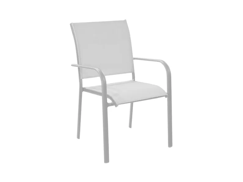 Poltrona impilabile Elegance Bianco: Arredo Giardino in Offerta