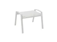 Arredo Giardino Proloisirs Poltrona multiposizione elegance antracite con poggiapiedi bianca con uno sconto esclusivo