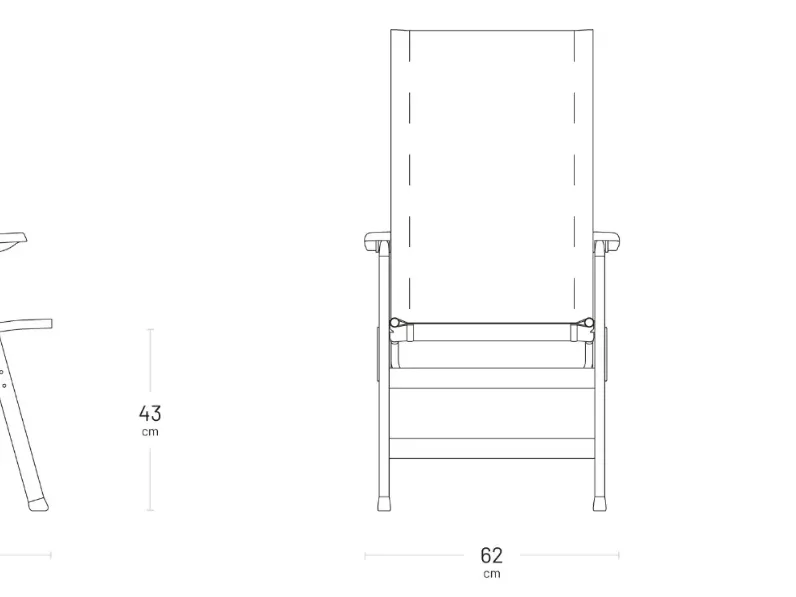 Poltrona zen-it becomfort silver  lafuma Arredo Giardino Collezione esclusiva IN OFFERTA